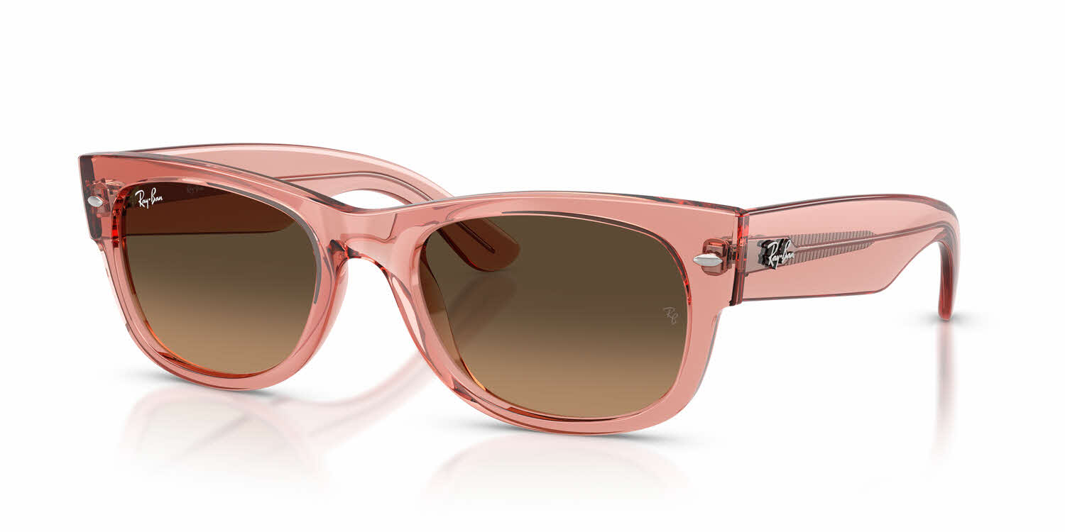 新作レイバンMEGA WAYFARER II RB0832SF 茶 Ray-Ban RB0832SF - Mega Wayfarer II Sunglasses | FramesDirect.com