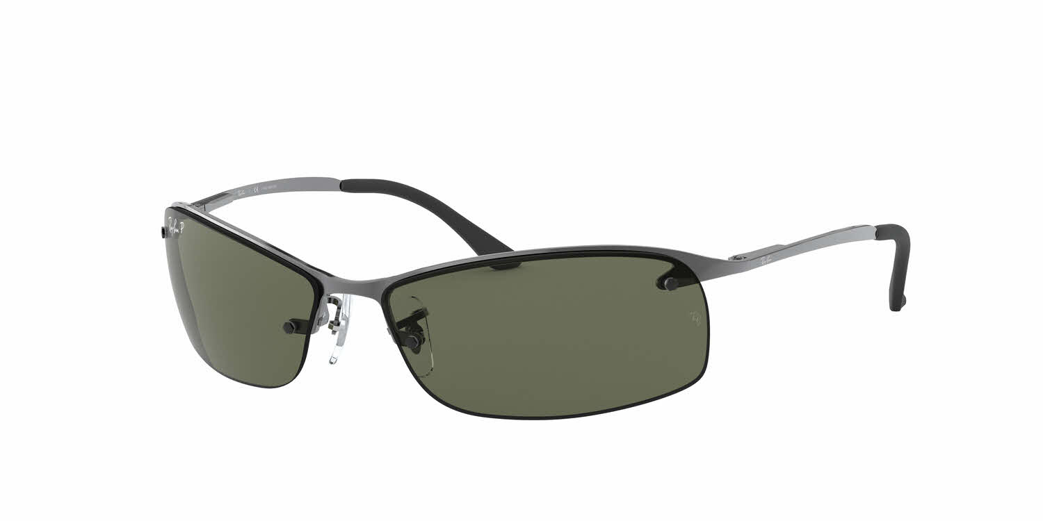 Ray-Ban RB3183 TOP BAR サングラス Ray-Ban RB3183 - Top Bar Square Sunglasses | FramesDirect.com