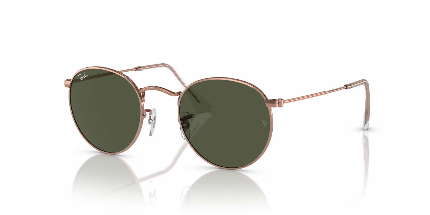 Ray-Ban Women\'s Round Sunglasses - Gold Frame, Dark Gray Lenses Classic gold, timeless cool ✨? Metal Ray-Ban sunglasses in  main image 2