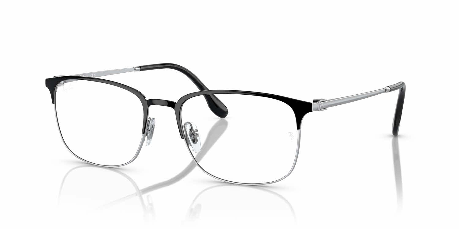 skygrayページです Ray-Ban-RB6494-Black-On-Silver