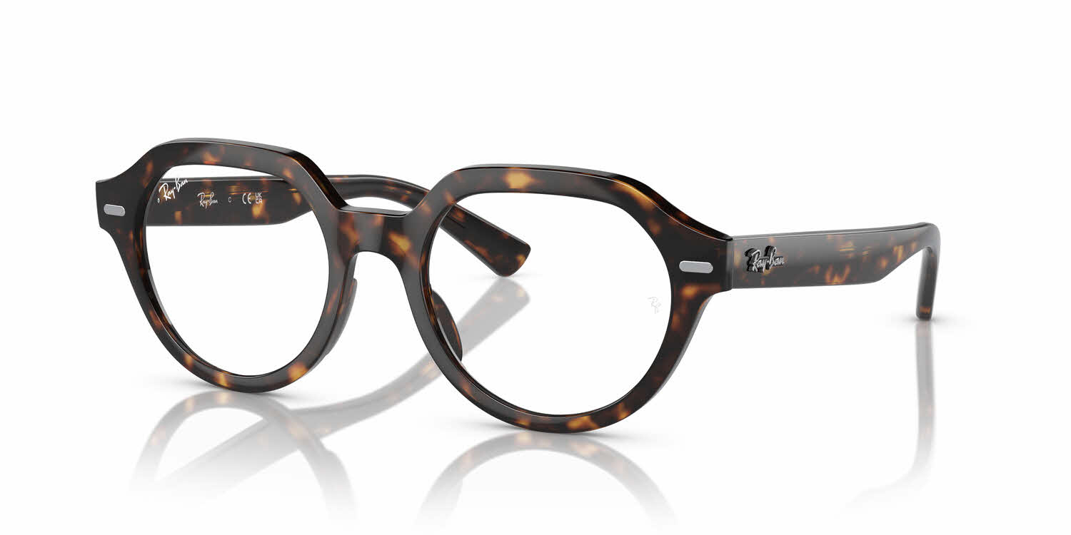 Ray-Ban RB7214 Gina Optics Eyeglasses in Tortoise