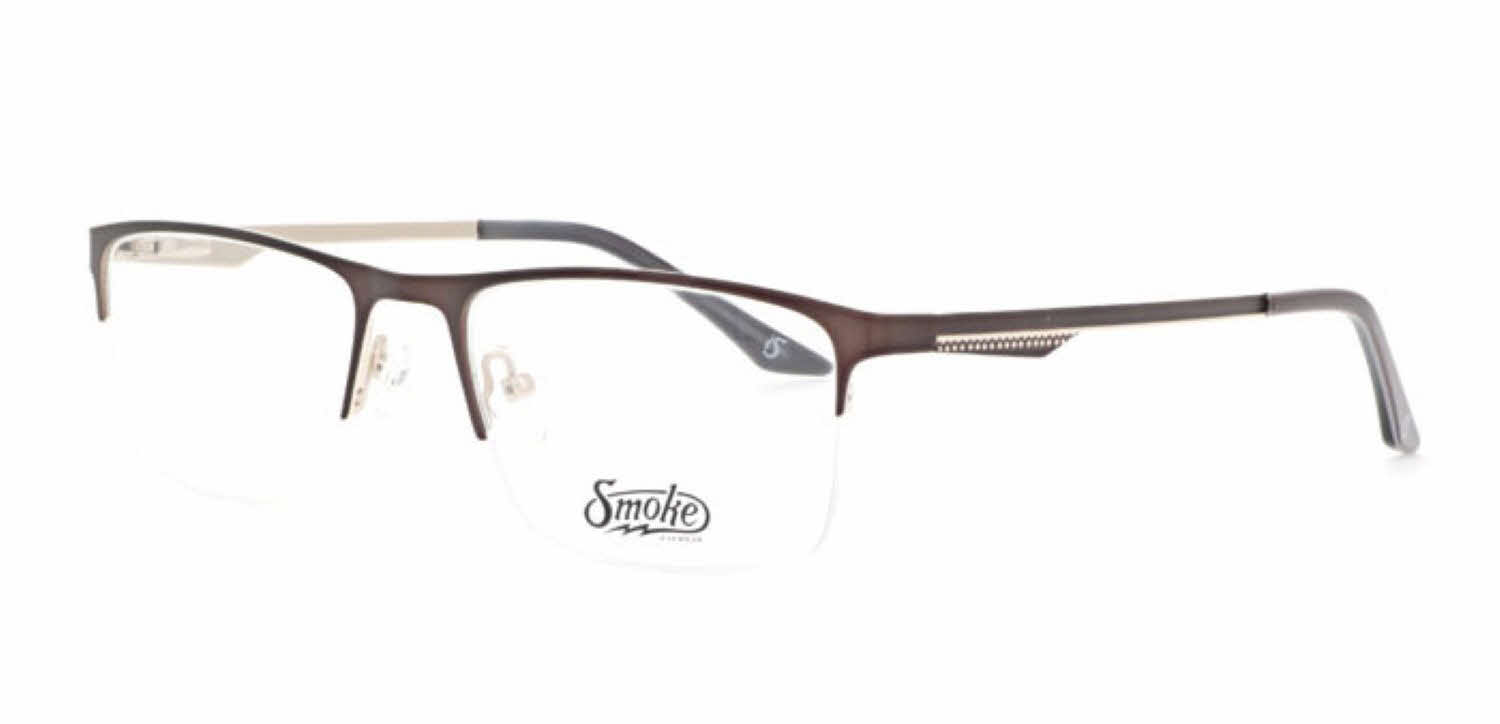 Smoke Eyewear Max Men's Eyeglasses in Brown