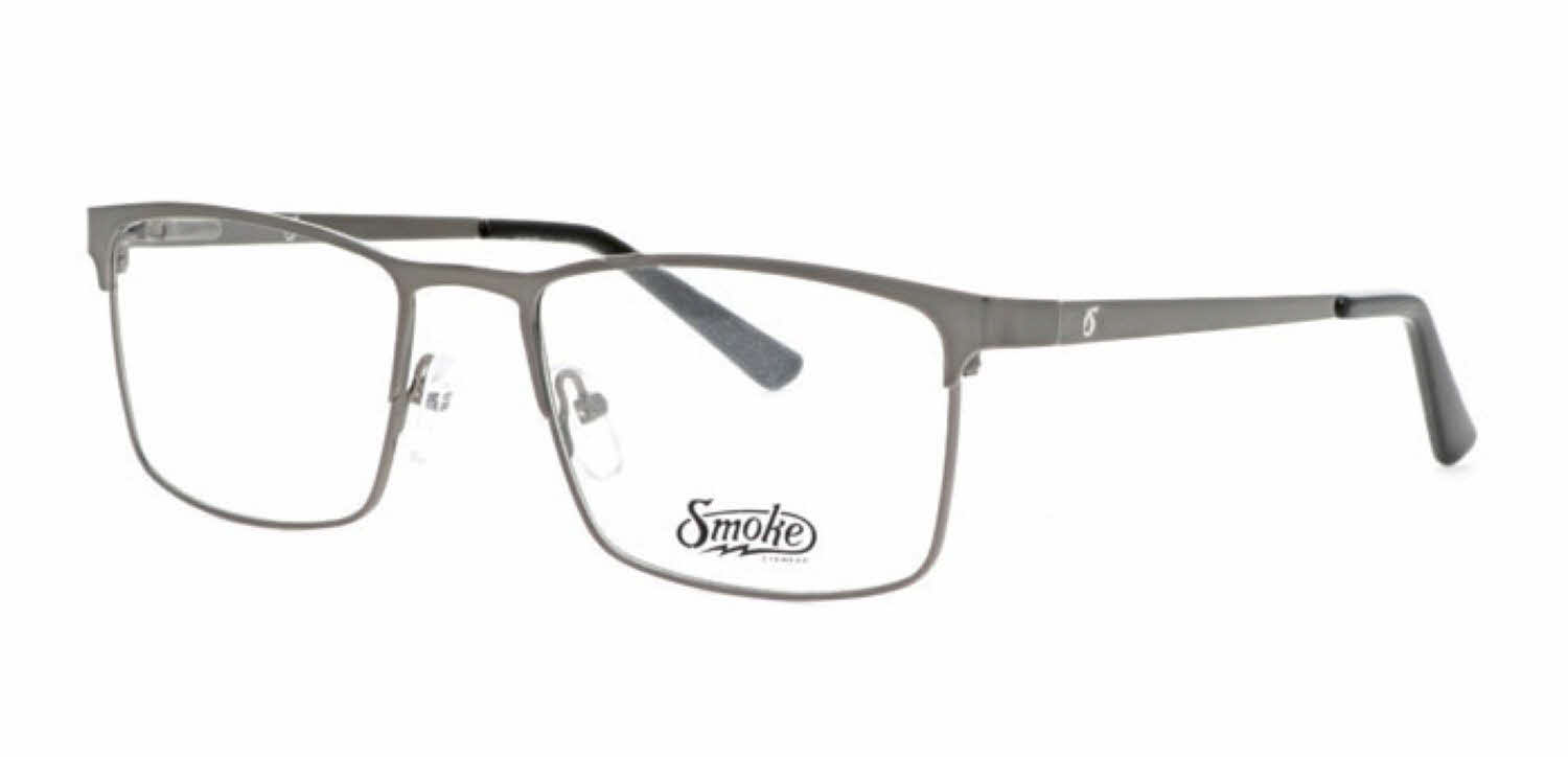 Smoke Eyewear Part Men's Eyeglasses in Gunmetal