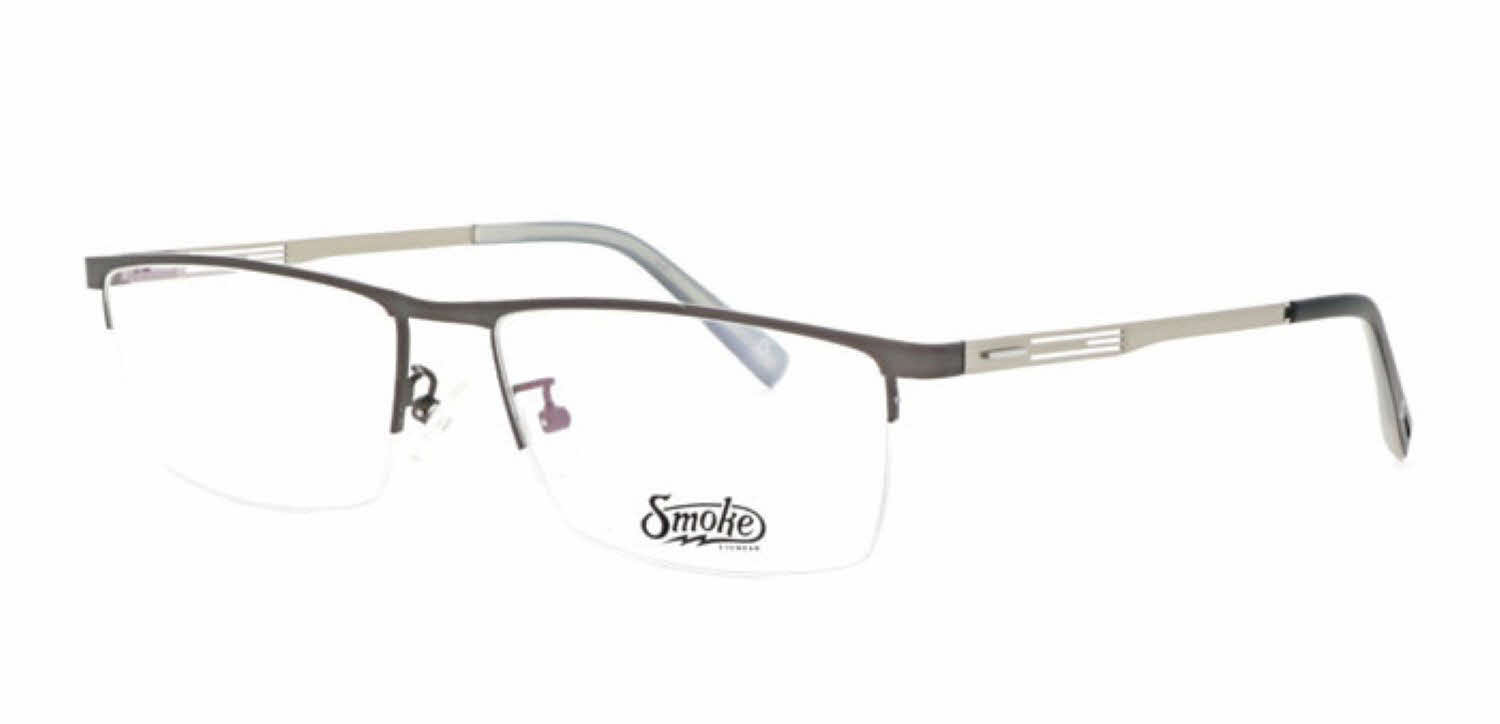 Smoke Eyewear Roughed Up Men's Eyeglasses in Gunmetal