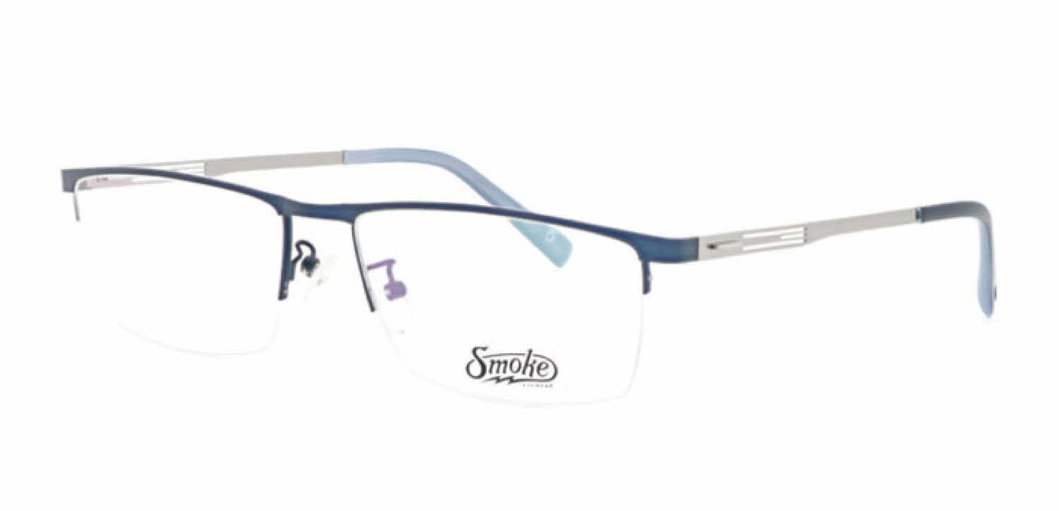 Smoke Eyewear Roughed Up Men's Eyeglasses in Blue
