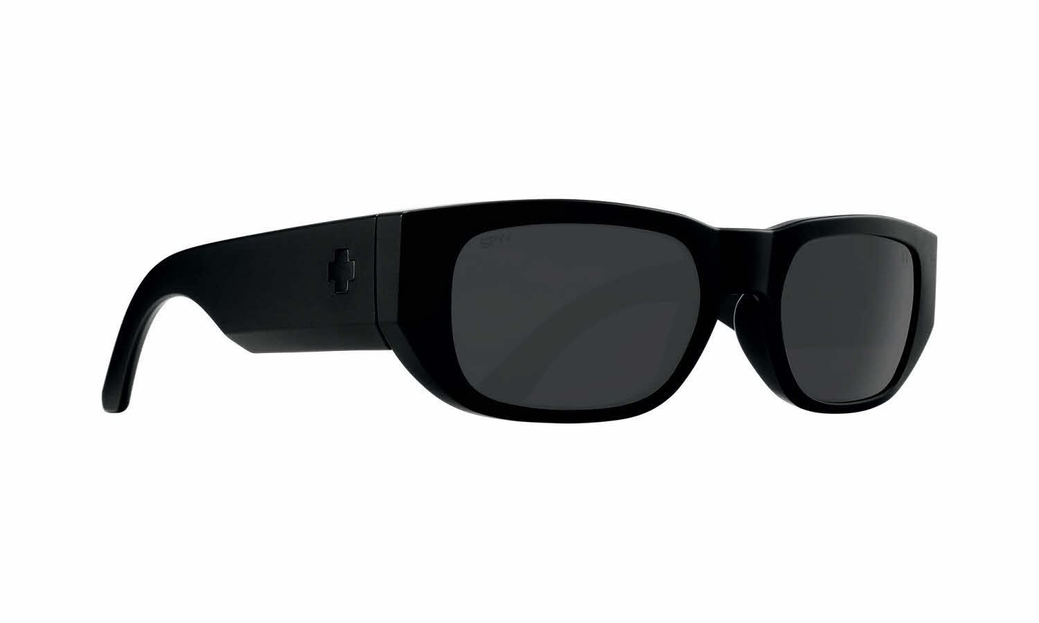Spy Genre Sunglasses - Matte Black - Happy Gray Polar