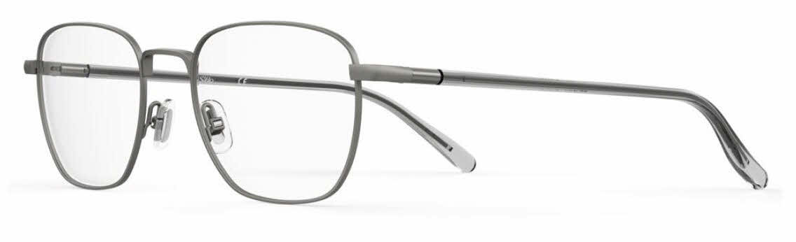 Small SAFILO stainless steel glasses unisex Safilo LINEA 05 Matte ruthenium 50/20/145 MAN Eyewear Frame  main image 4