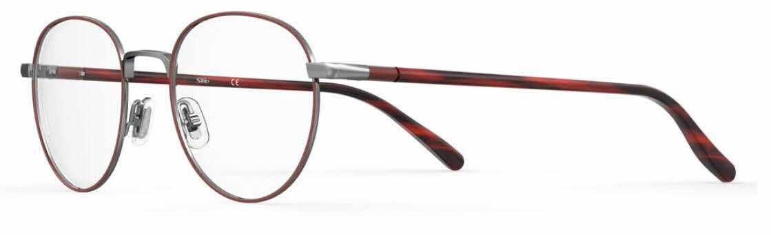 Safilo Elasta E 8007 Mens Eyeglasses in Silver 123$