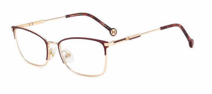 Carolina Herrera HER-0204 Womens Eyeglasses in Burgundy 133$