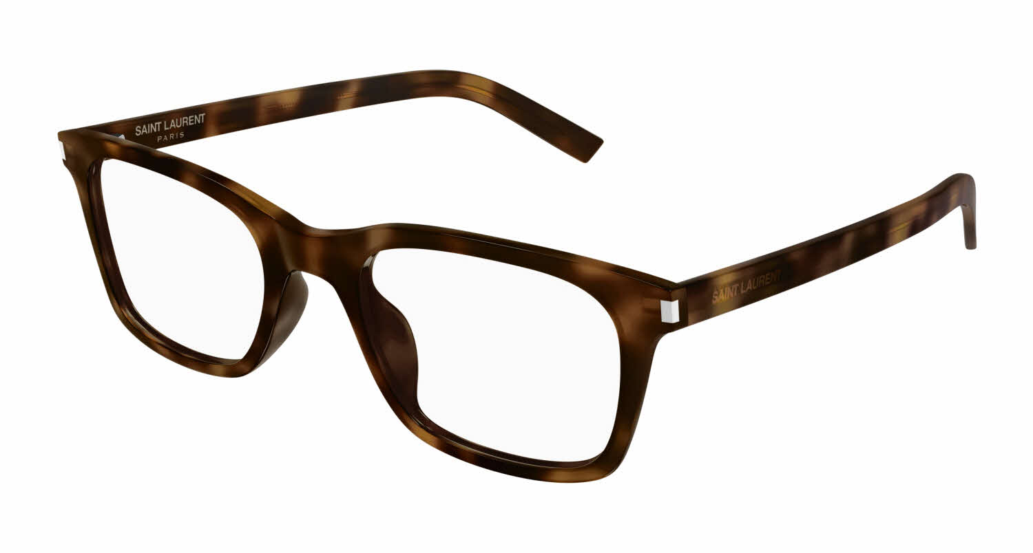 Saint Laurent SL 718 SLIM Men's Eyeglasses in Tortoise