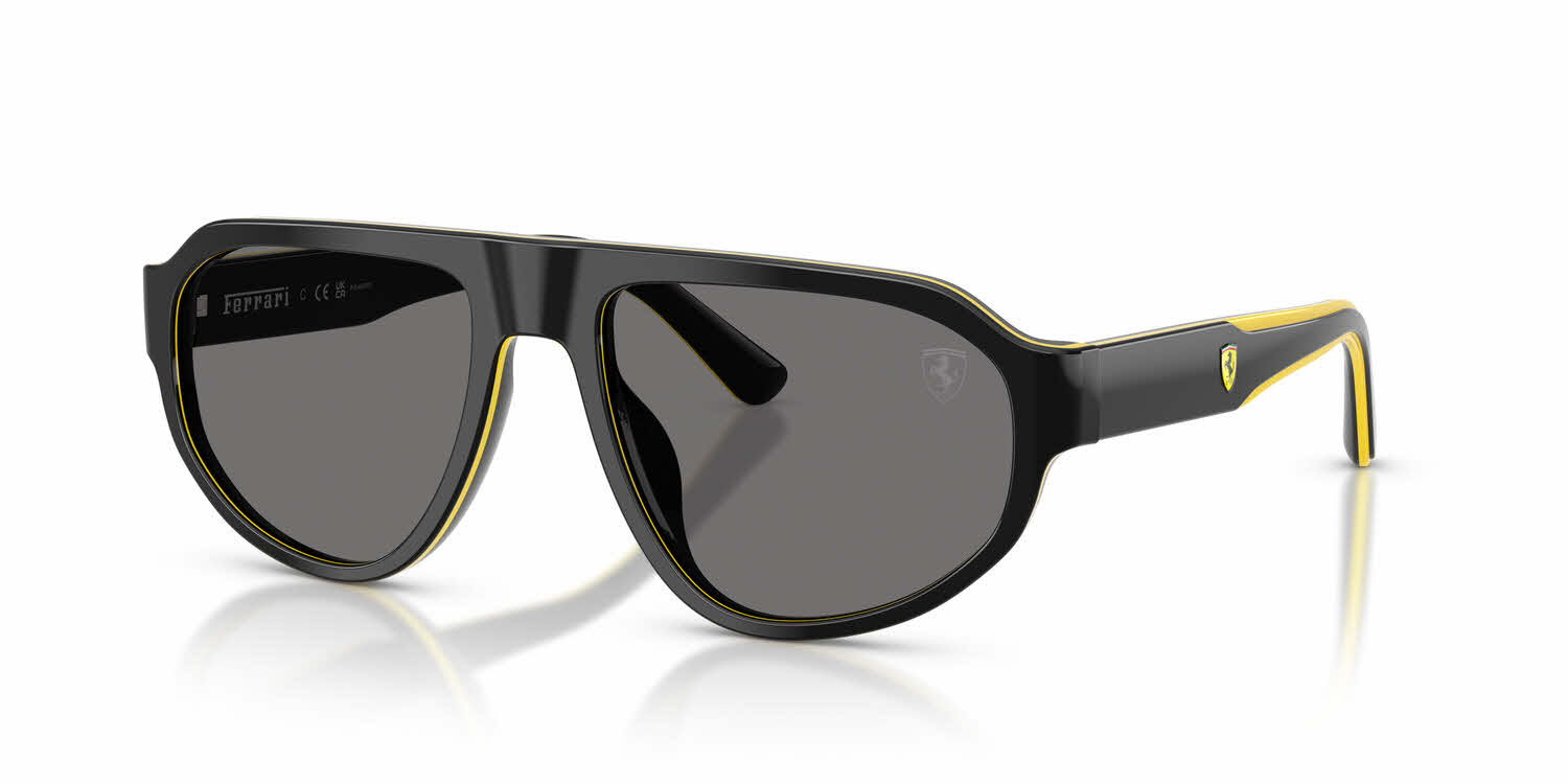 Scuderia Ferrari FZ6027U Men's Sunglasses in Black