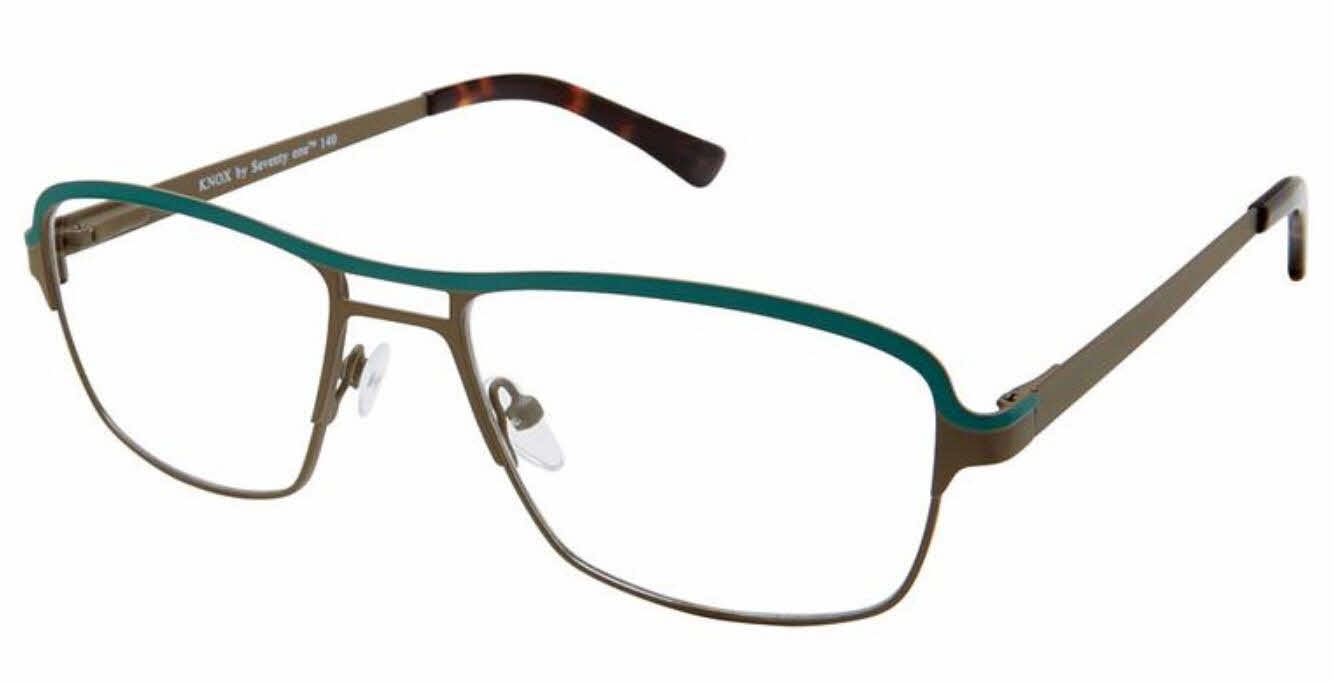 Seventy One Knox Men's Eyeglasses In Brown