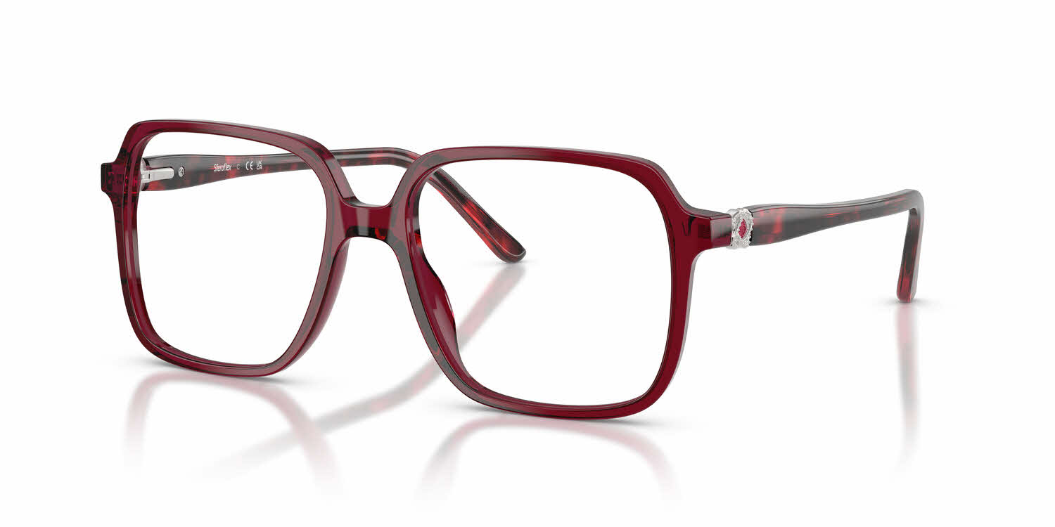 Sferoflex SF1581 Womens Eyeglasses in Burgundy 128$