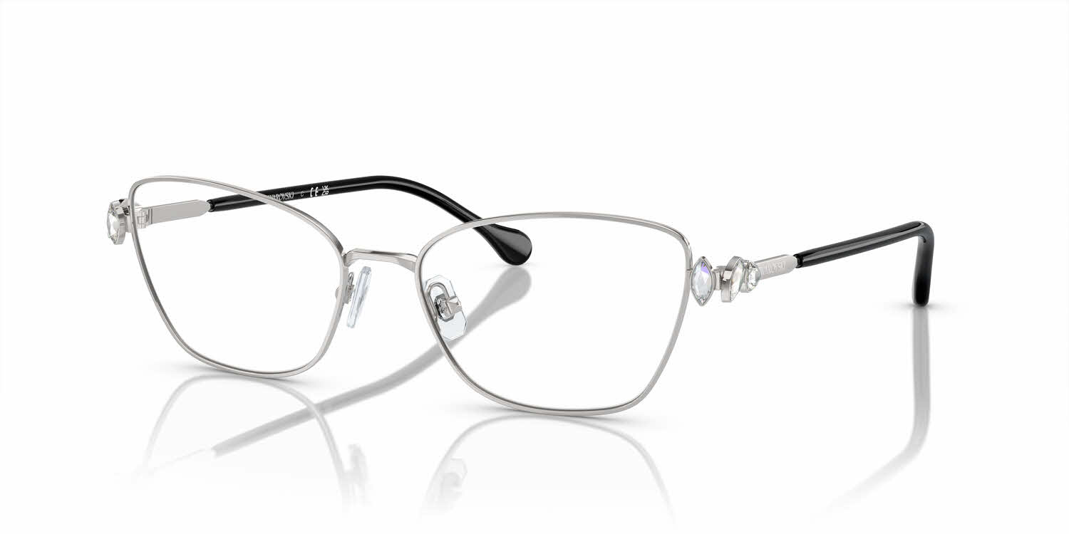 Swarovski SK1006 Womens Eyeglasses in Silver 160$