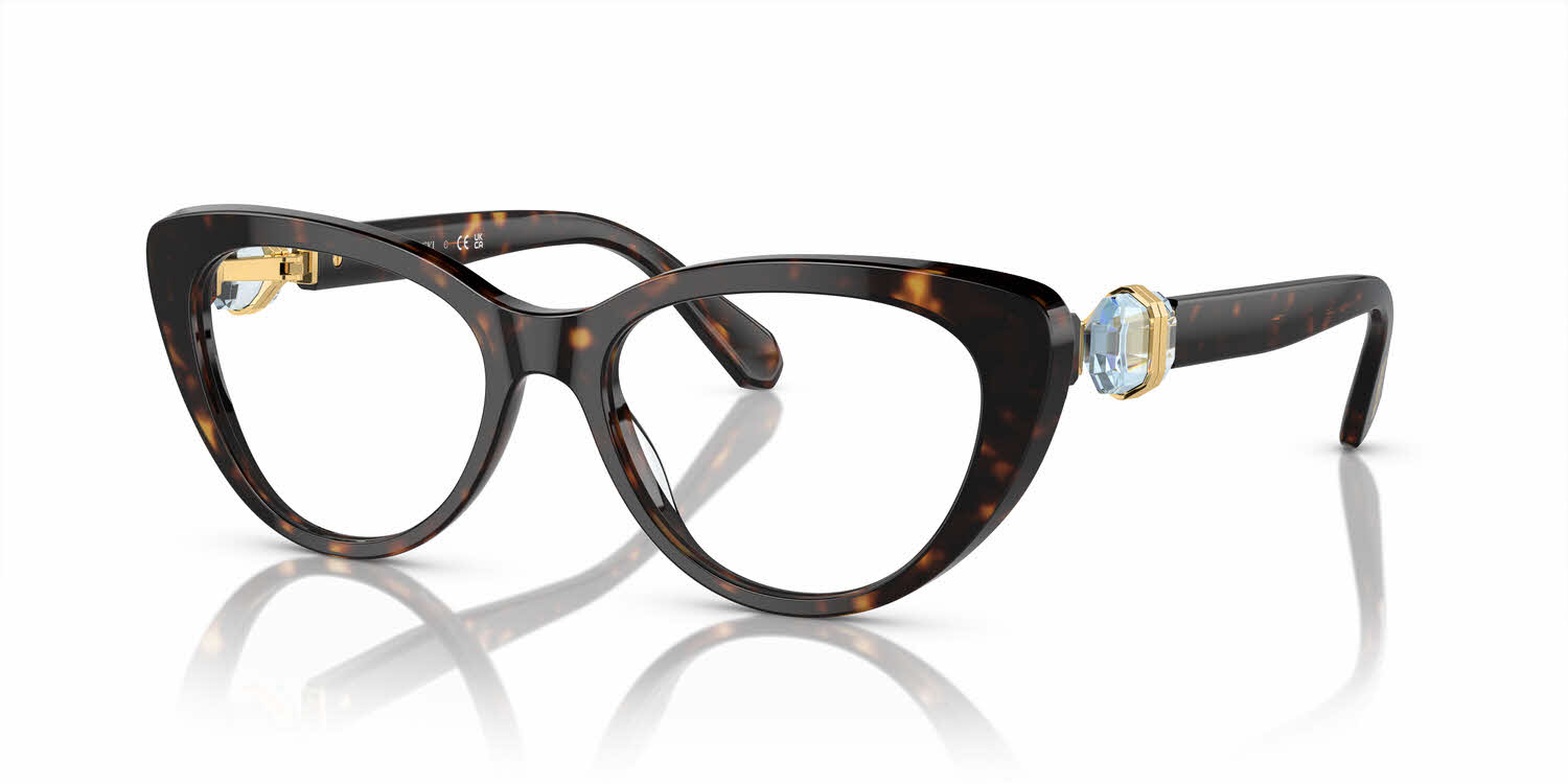 Swarovski SK2005 Womens Eyeglasses in Tortoise 193$