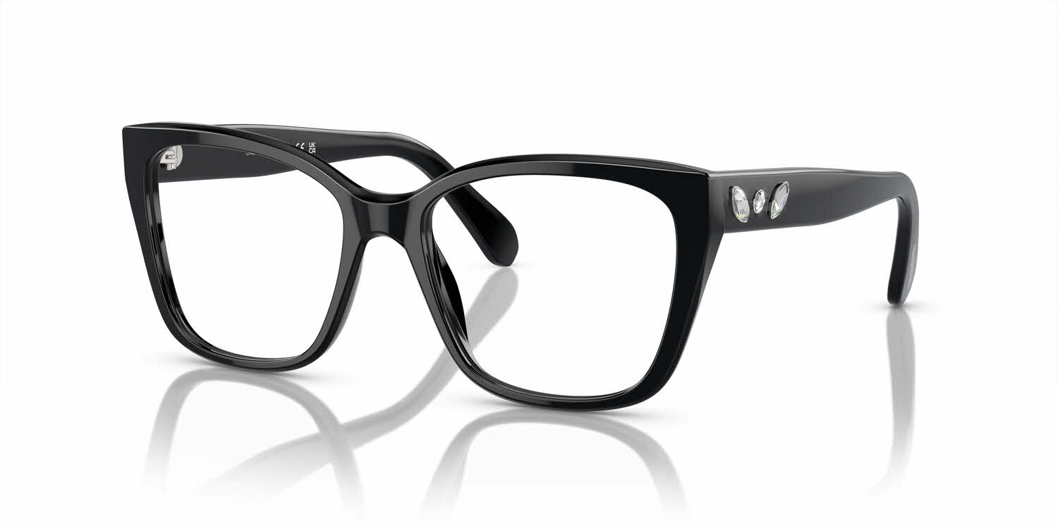Swarovski SK2008 Womens Eyeglasses in Black 192$