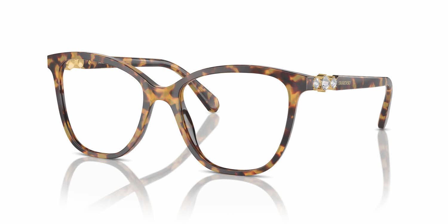 Swarovski SK2020 Women's Eyeglasses in Tortoise