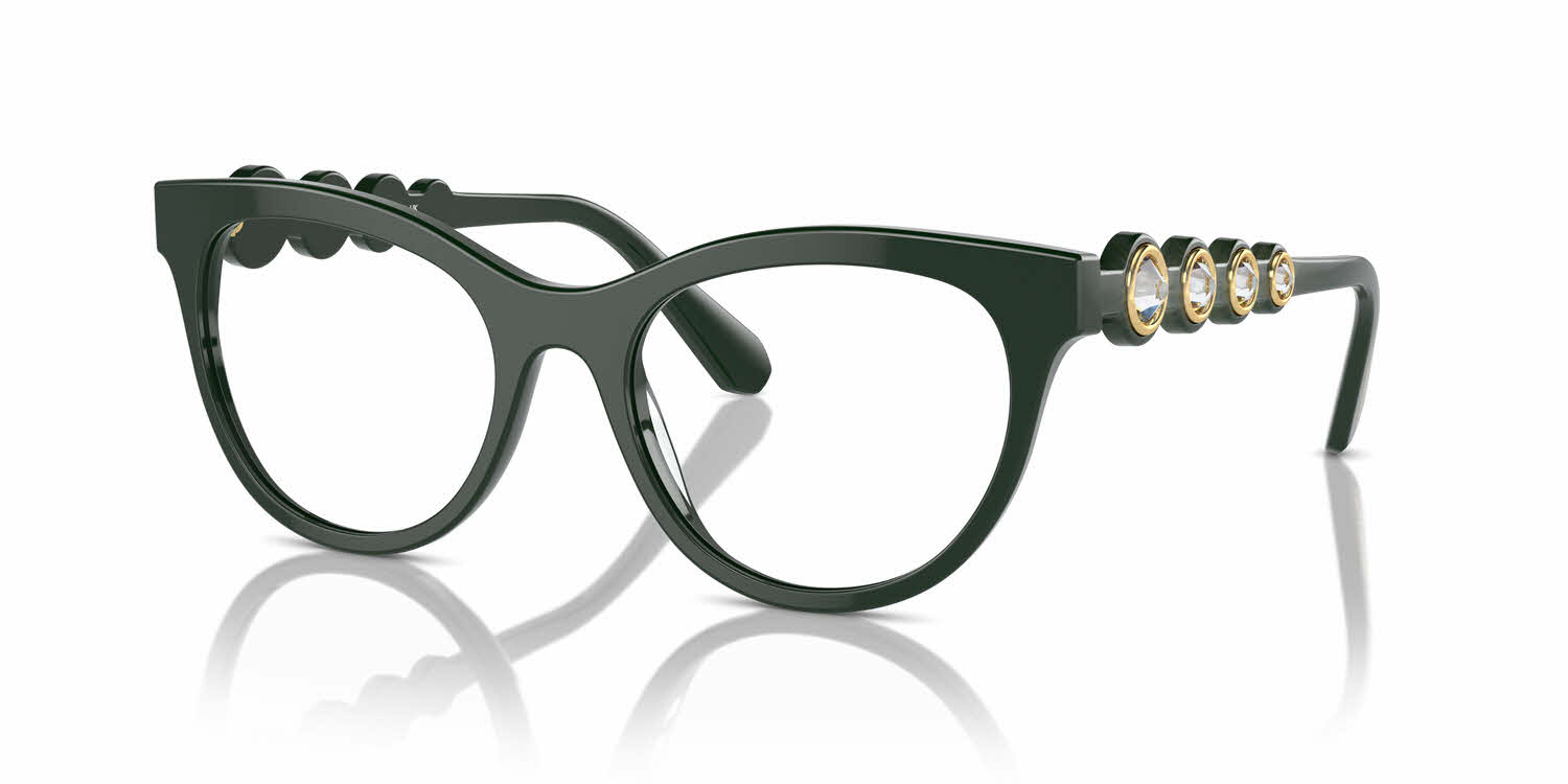 Swarovski SK2025 Women's Eyeglasses in Green