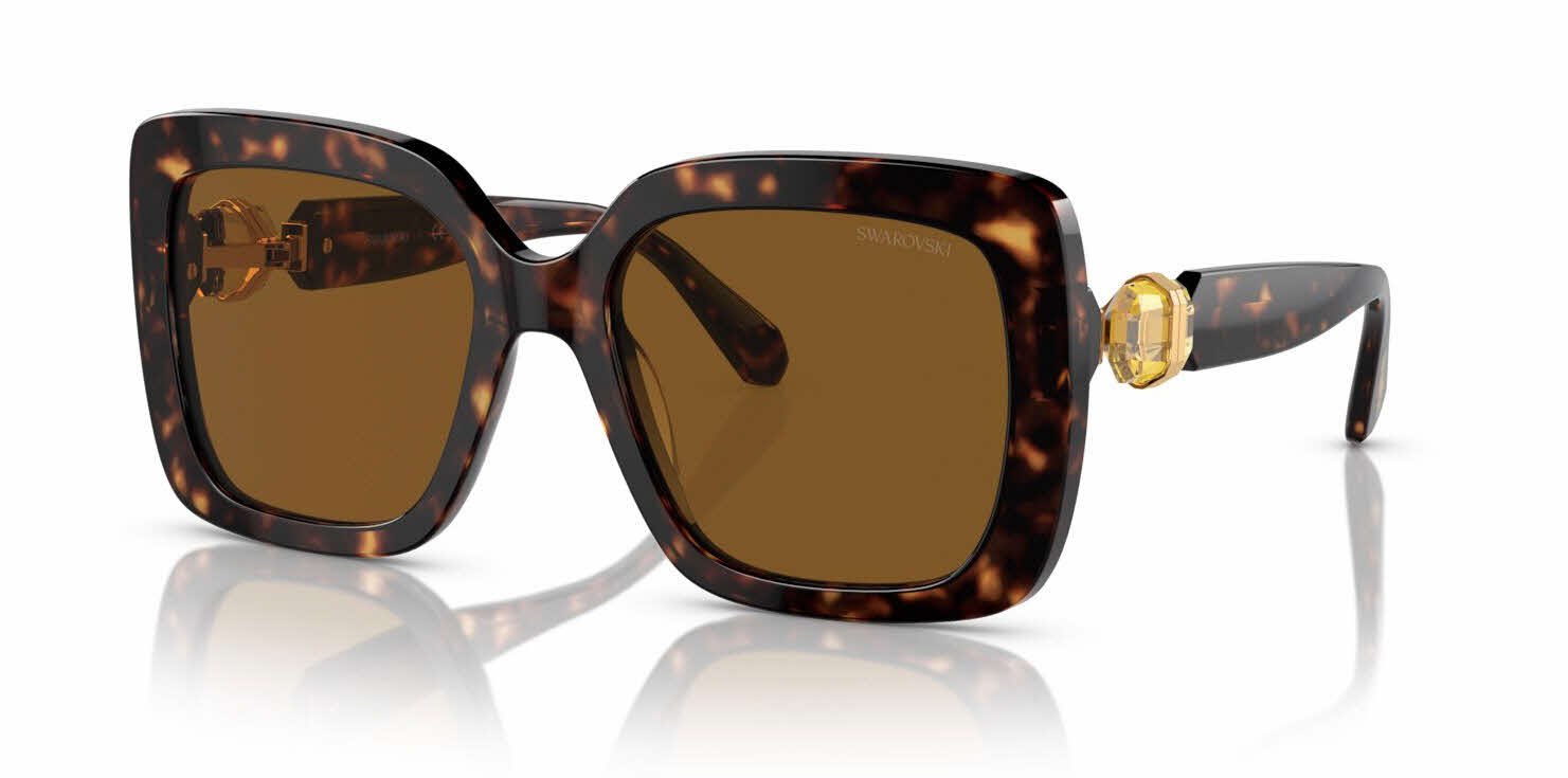 Swarovski SK6001 Women's Sunglasses In Tortoise
