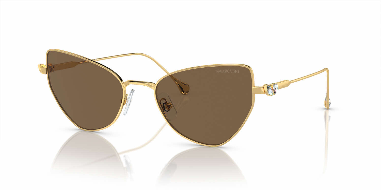 Swarovski SK7011 Women's Sunglasses In Gold