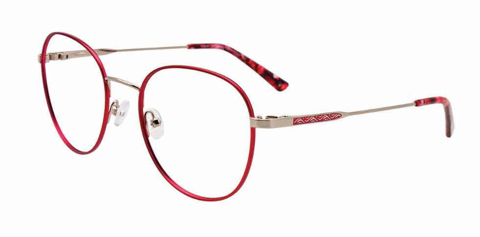 Takumi TK1140 With Magnetic Clip-On Lens Women's Eyeglasses in Red