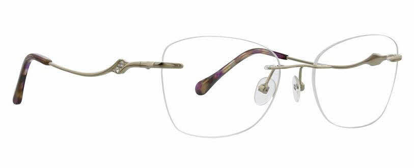 Visit Eyeglasses Totally Rimless Trellis 323 Image 1