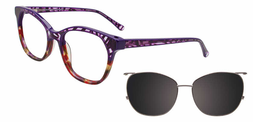 【Taku 】 Takumi TK1340 With Magnetic Clip-On Lens | FramesDirect.com