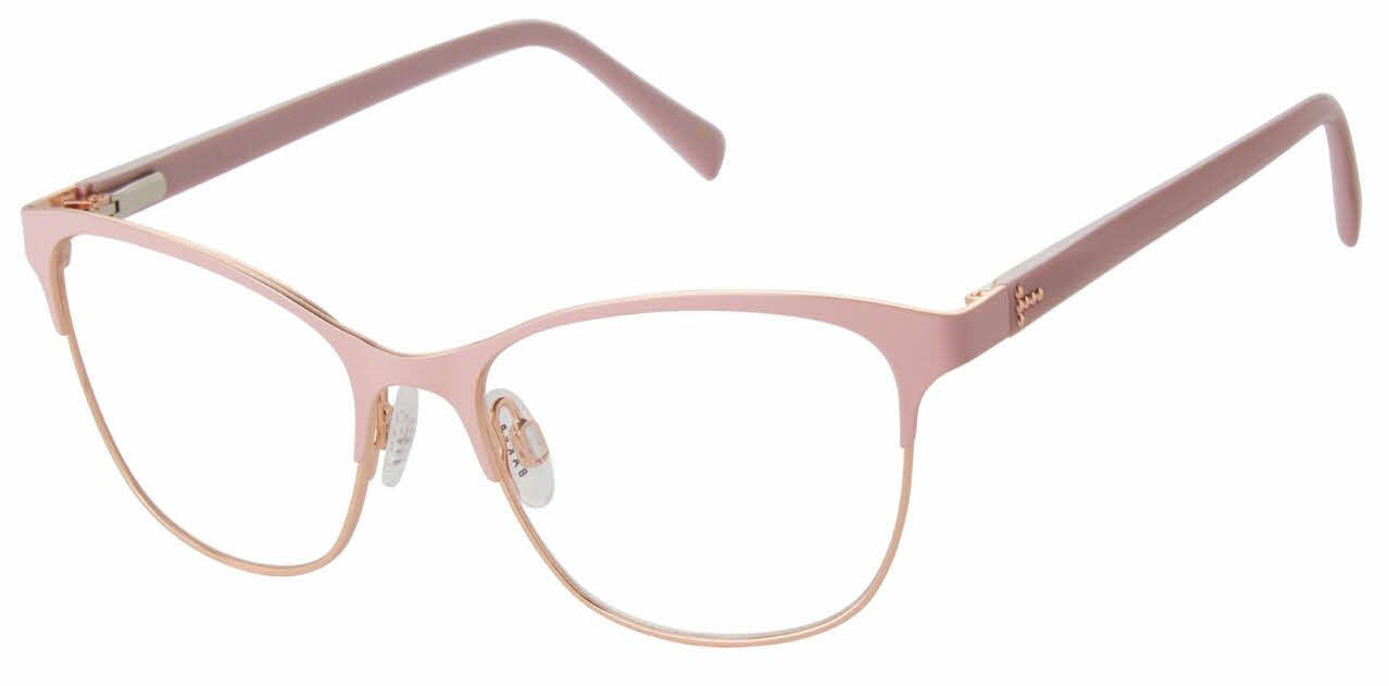 Ted Baker B821 Women Eyeglasses Frame‎ Black Pink Plastic Full Rim 49-14-135 mm Women main image 2