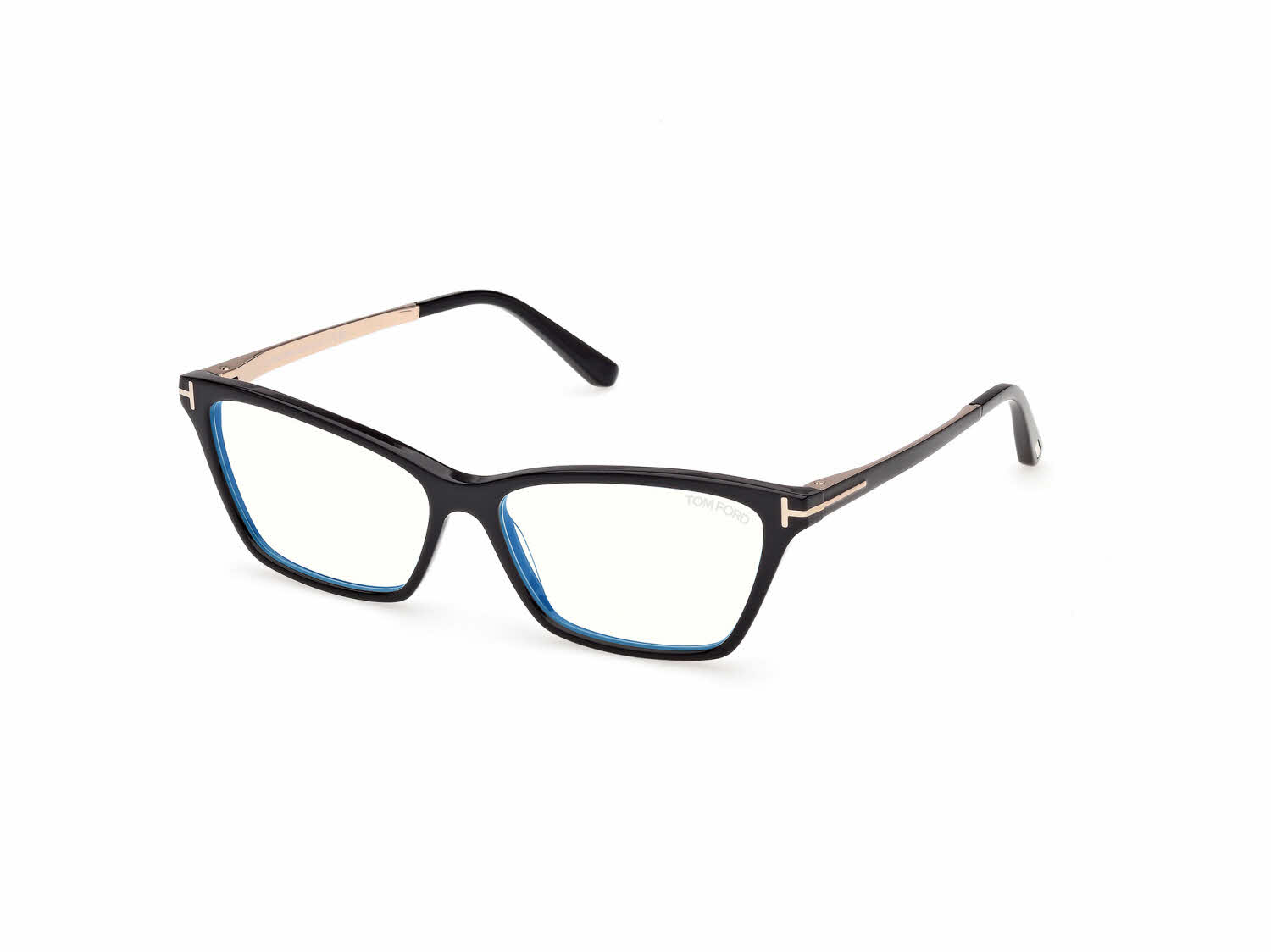 Tom Ford FT6135-B Womens Eyeglasses in Black 540$