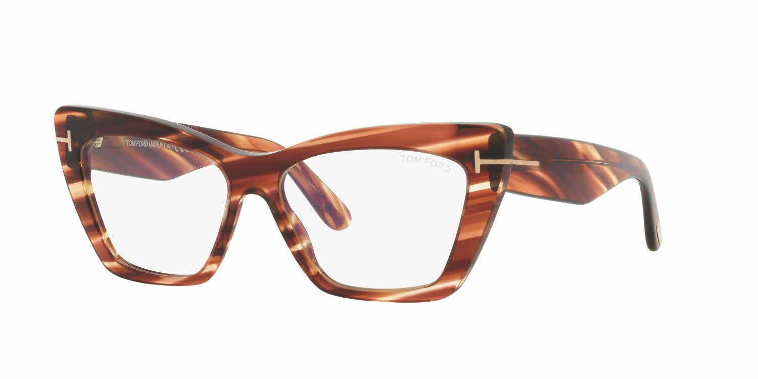 Tom Ford Blue Light Collection FT6026-B Women's Eyeglasses in Tortoise