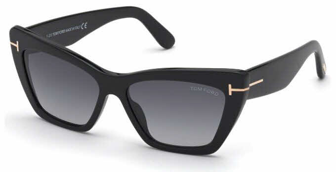 Tom Ford Renee Sunglasses 01B Black