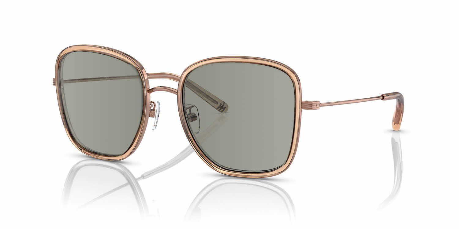 Tory Burch TY6101 Transparent Blush (33683D) Prescription Sunglasses - Image 1