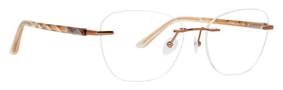 Totally Rimless Raelyn 371 Womens Eyeglasses in Brown 175$