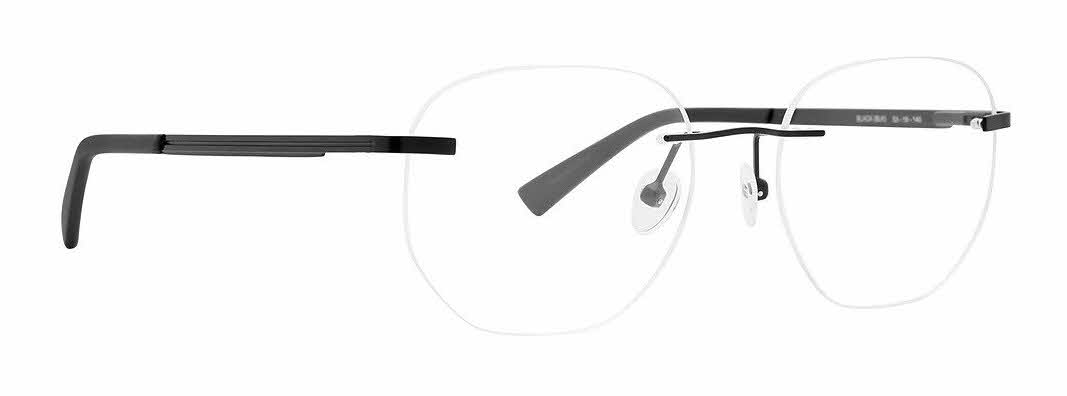 Totally Rimless Fika 392 Men's Eyeglasses in Black