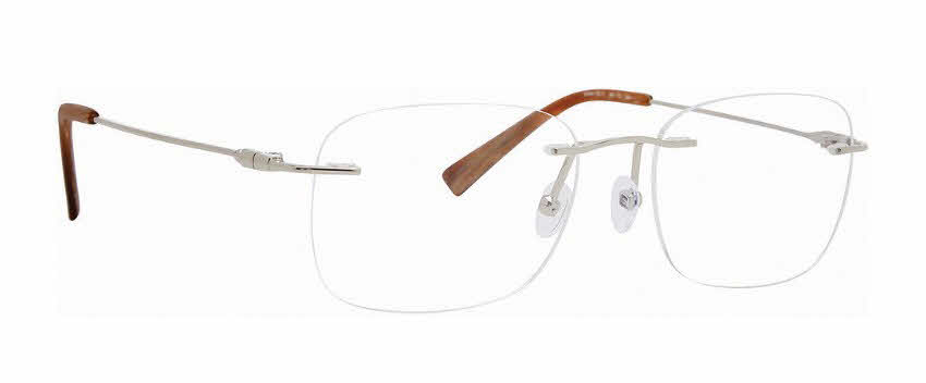 Totally Rimless Amias 388 Mens Eyeglasses in Silver 175$