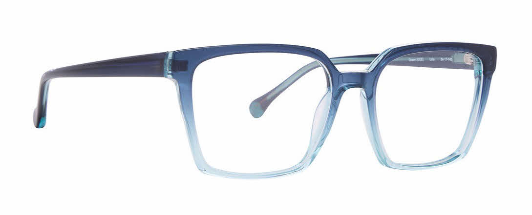 Trina Turk TT Lola Womens Eyeglasses in Blue 205$