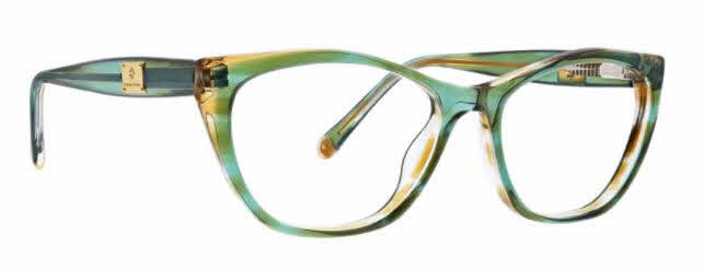 Trina Turk Ellis Women's Eyeglasses In Yellow