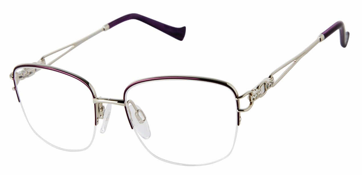 Tura R146 Women's Eyeglasses in Silver