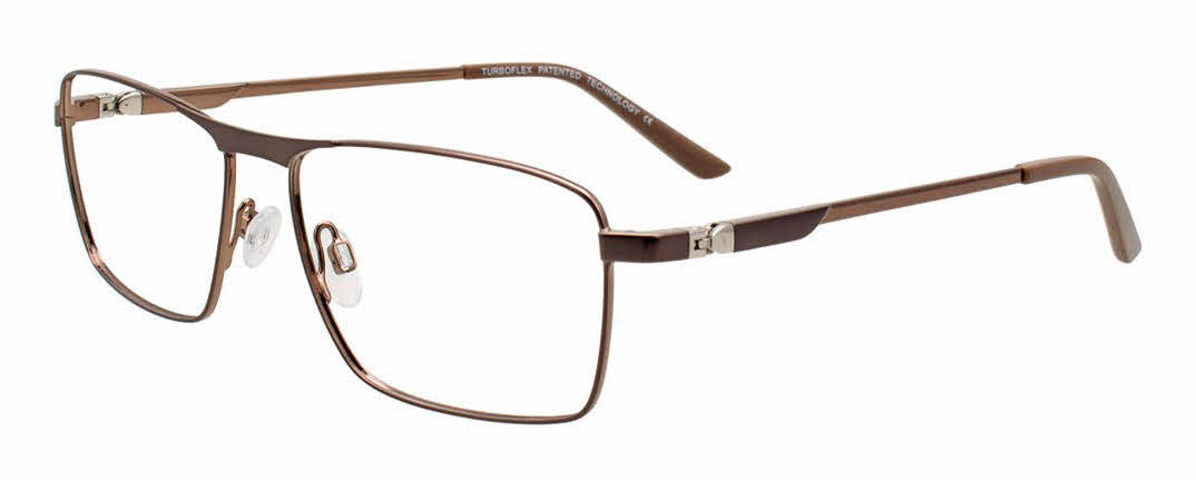 Turboflex TX175 Men's Eyeglasses in Brown