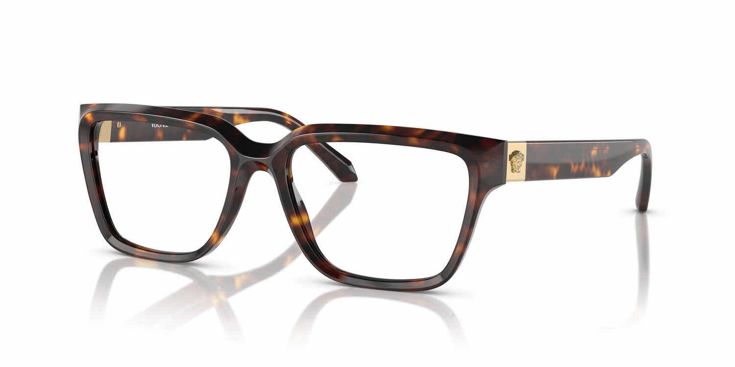 Versace VE3357 Women's Eyeglasses in Tortoise