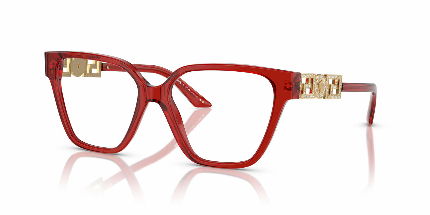 Versace VE3358B Womens Eyeglasses in Red 240$