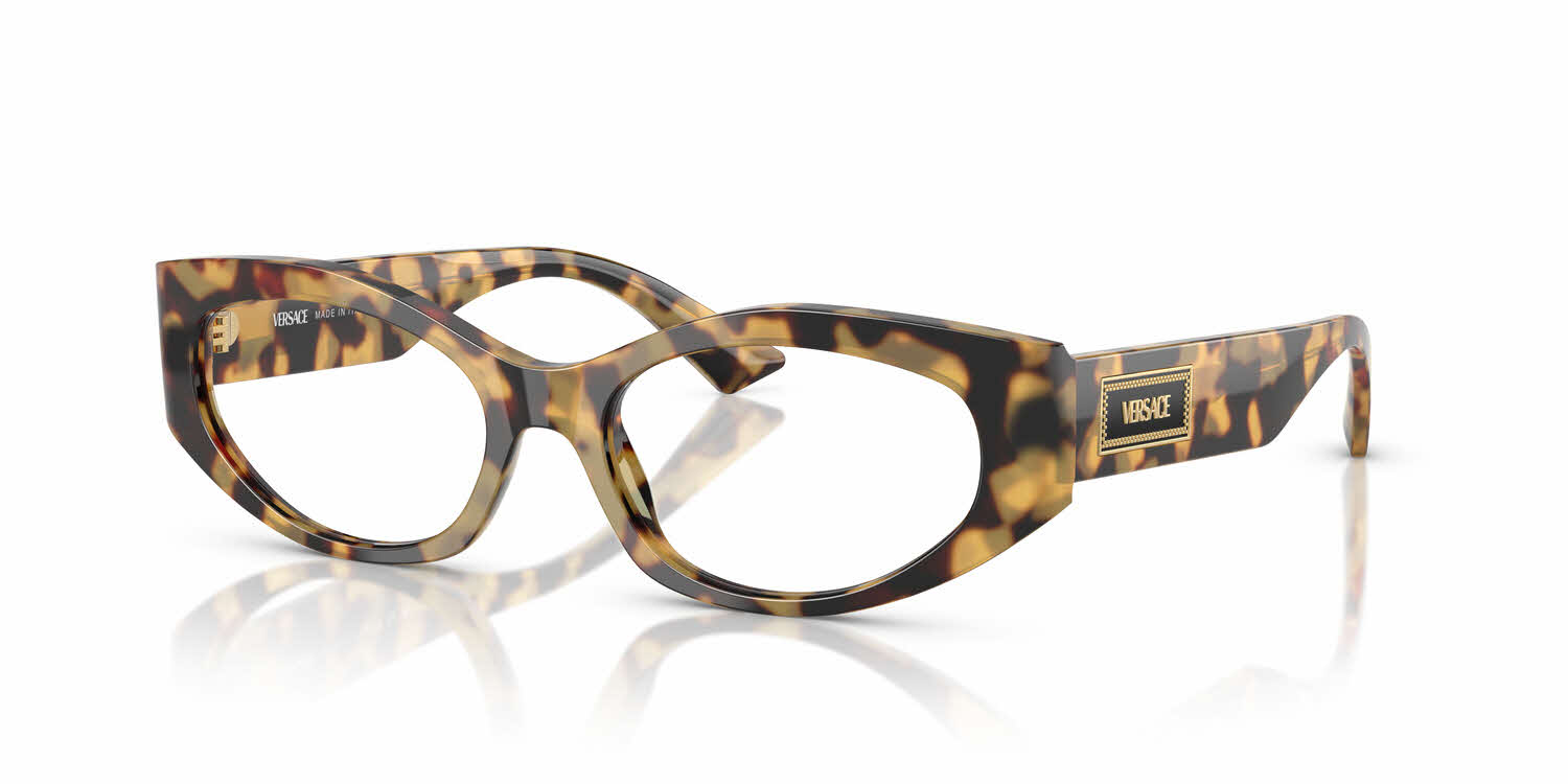 Versace VE3369 Women's Eyeglasses in Brown
