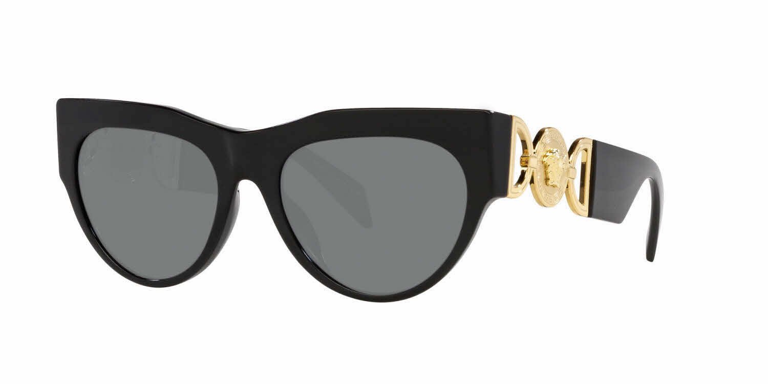 Versace VE4440U Women's Prescription Sunglasses, In Black