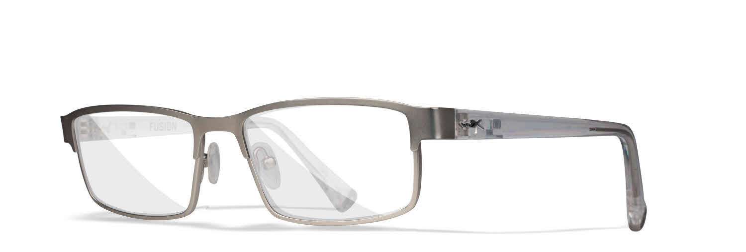 Wiley X WorkSight WX Fusion with Side Shields Eyeglasses in Silver