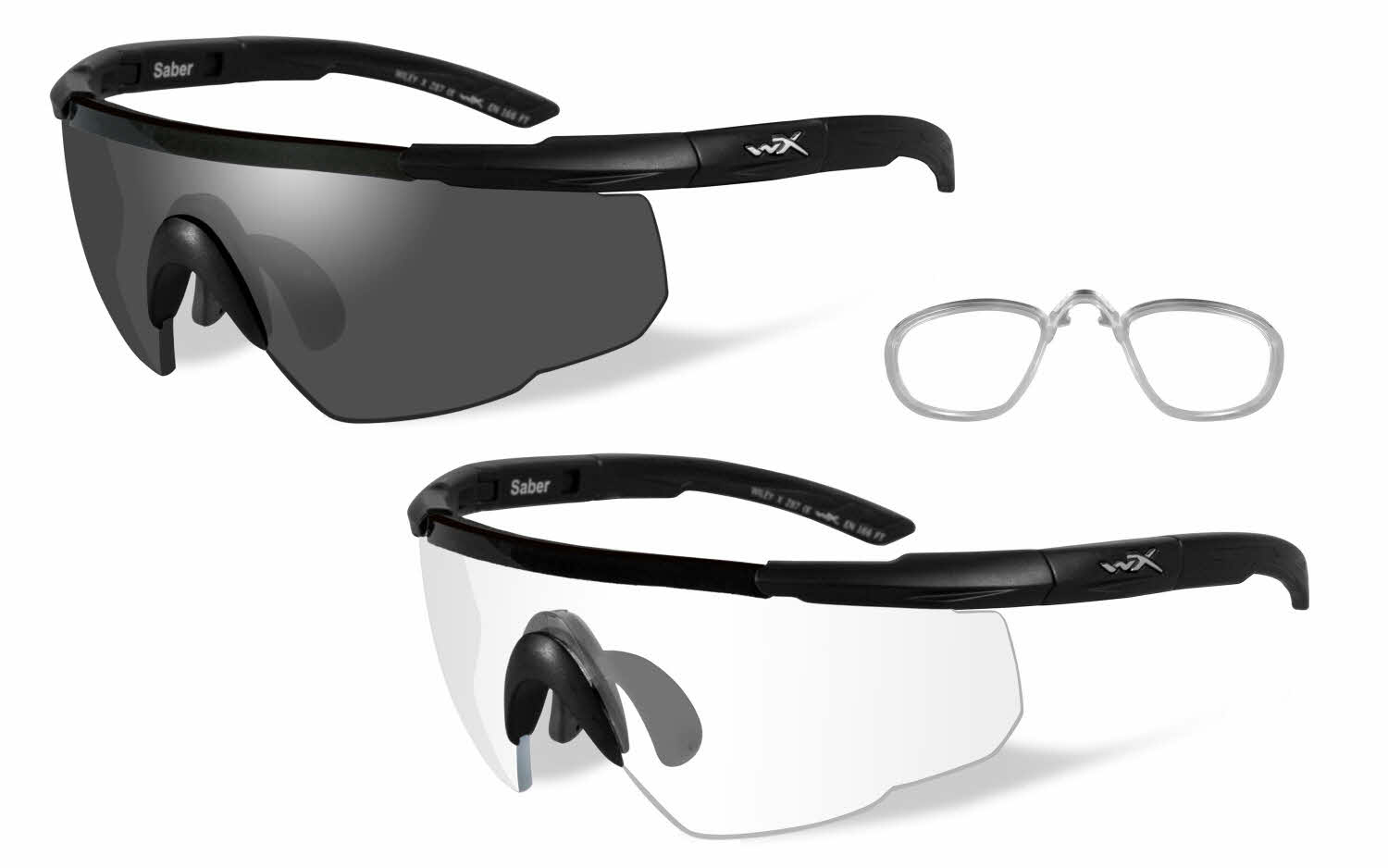 Wiley X Saber Advanced Men's Prescription Sunglasses In Black