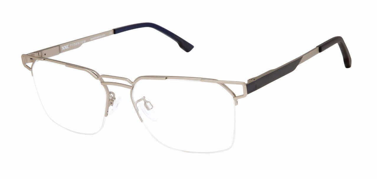 XXL Viper Mens Eyeglasses in Silver 105$