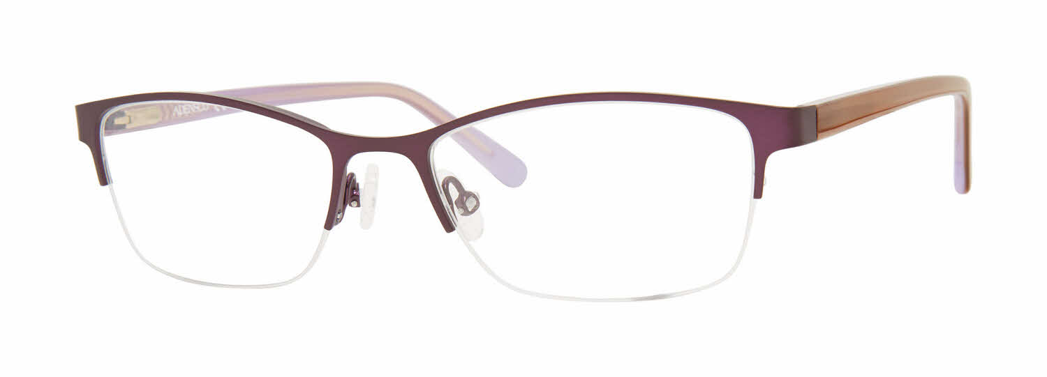 Adensco Ad 230 Women's Eyeglasses In Purple