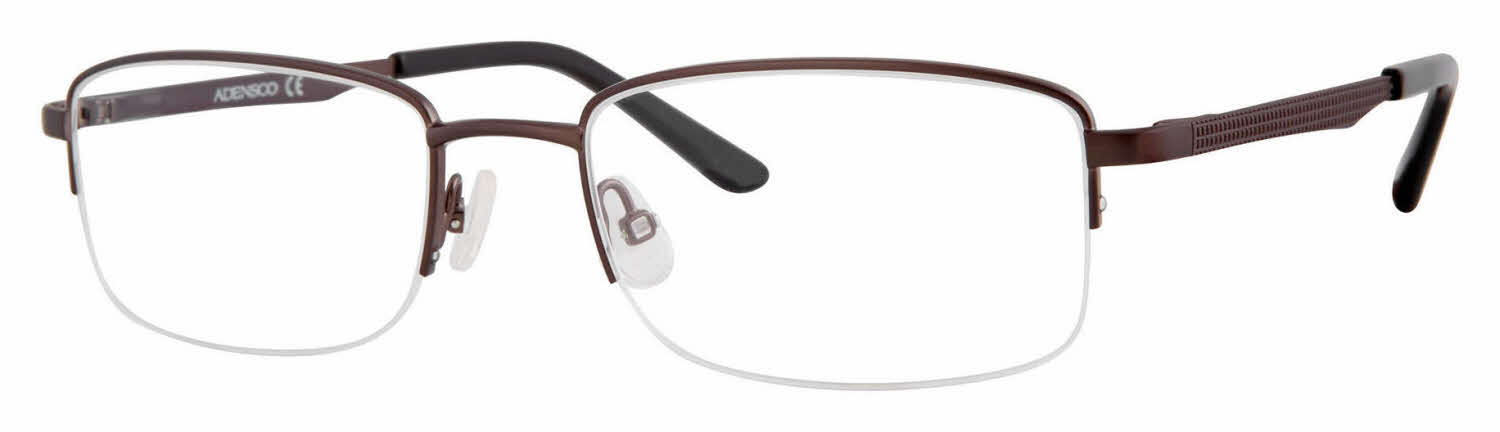 Adensco Ad 124 Men's Eyeglasses In Brown
