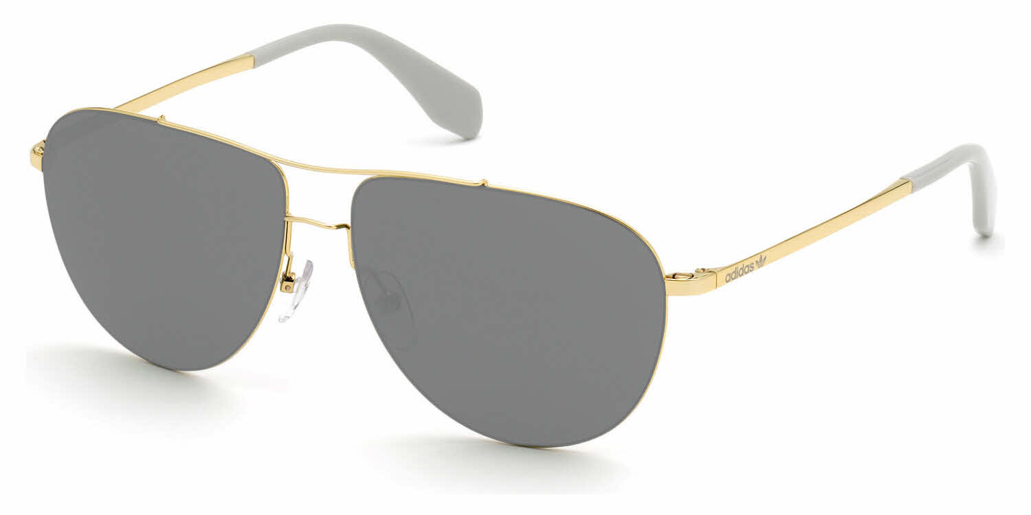Image of Adidas Or0004 Prescription Sunglasses In Gold
