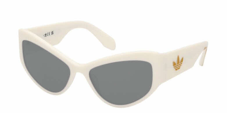 Adidas OR0089 Women's Prescription Sunglasses, In White